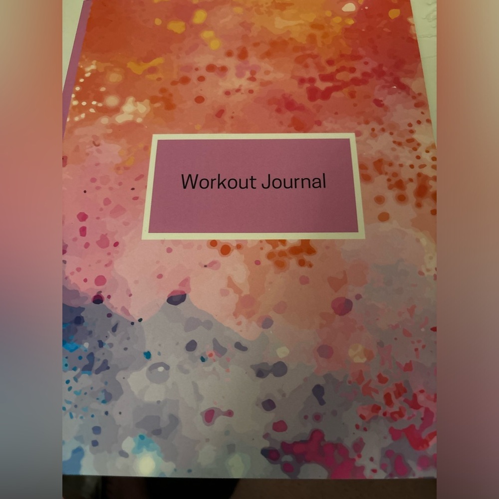 Workout journal and meal planner duo​